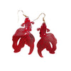 Wholesale Earrings Copper Animals Zodiac Signs Painted