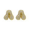 Wholesale Earrings Copper Balloon Bubble With Cute Letter Design Electroplated For Women