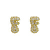 Wholesale Earrings Copper Balloon Bubble With Cute Letter Design Electroplated For Women