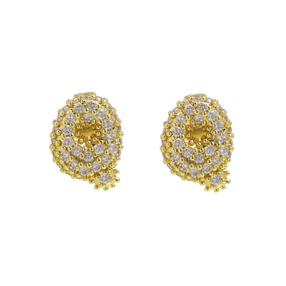 Wholesale Earrings Copper Balloon Bubble With Cute Letter Design Electroplated For Women
