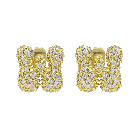 Wholesale Earrings Copper Balloon Bubble With Cute Letter Design Electroplated For Women