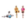 Wholesale Earrings Copper Candycolored Dreamchasing Dragonfly Animal Electroplated Heart Shape
