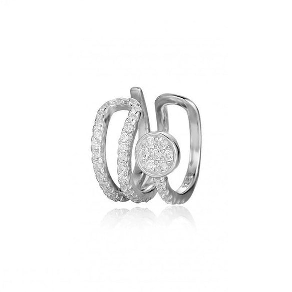 Wholesale Earrings Copper Electroplated Light Luxury Geometric U Shaped Ear Clips For Women And Couple