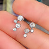 Wholesale Earrings Copper Geometric Circle Elegant Style