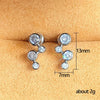 Wholesale Earrings Copper Geometric Circle Elegant Style