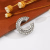 Wholesale Earrings Copper Geometric Cshaped Set With Diamonds Unisex