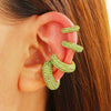 Wholesale Earrings Copper Geometric Cshaped Set With Diamonds Unisex