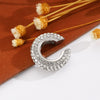 Wholesale Earrings Copper Geometric Cshaped Set With Diamonds Unisex