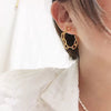 Wholesale Earrings Copper Geometric Cshaped Simple Style Electroplating Design For Women