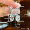 Wholesale Earrings Copper Geometric Dropshaped Light Luxury Style For Women