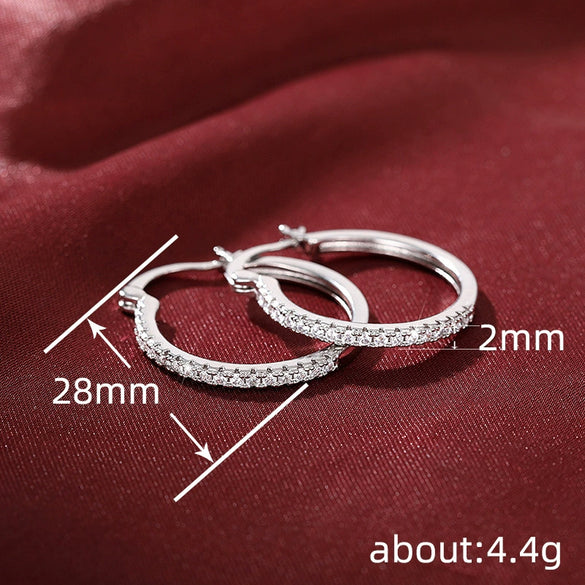 Wholesale Earrings Copper Geometric Electroplating For Women