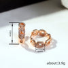 Wholesale Earrings Copper Geometric Electroplating For Women
