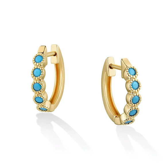Wholesale Earrings Copper Geometric Electroplating For Women