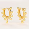 Wholesale Earrings Copper Geometric Highend Sense Electroplating Unisex