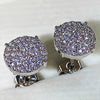 Wholesale Earrings Copper Geometric Micropaved Zircon Inlaid For Women