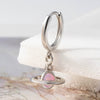 Wholesale Earrings Copper Geometric Pattern Inlaid Zircon Sweet Style