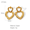 Wholesale Earrings Copper Geometric Style Electroplated For Women