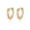 Wholesale Earrings Copper Gold Plated Inlaid With Artificial And Semiprecious Stones Electroplating Versatile Style
