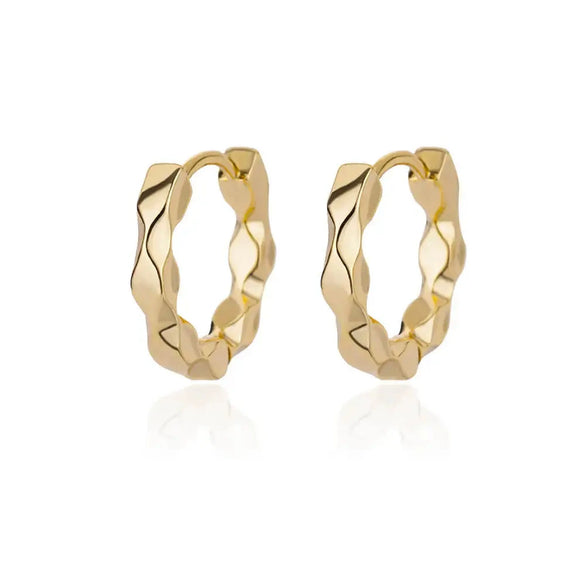 Wholesale Earrings Copper Gold Plated Inlaid With Artificial And Semiprecious Stones Electroplating Versatile Style