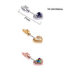 Wholesale Earrings Copper Gold Rose Gold Silver Electroplated With Arrow Heart Geometric Letter Number Text Patterns
