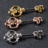 Wholesale Earrings Copper Gold Rose Gold Silver Electroplated With Arrow Heart Geometric Letter Number Text Patterns