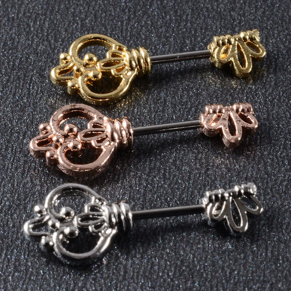 Wholesale Earrings Copper Gold Rose Gold Silver Electroplated With Arrow Heart Geometric Letter Number Text Patterns