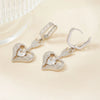 Wholesale Earrings Copper Heart Wings Shape
