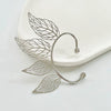 Wholesale Earrings Copper Hollow Leaves Style Electroplating For Women