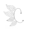 Wholesale Earrings Copper Hollow Leaves Style Electroplating For Women