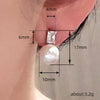 Wholesale Earrings Copper Imitation Pearl Geometric Minimalist Style
