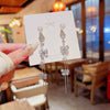 Wholesale Earrings Copper Inlaid Zircon Butterfly Animals Style For Women