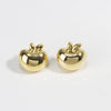 Wholesale Earrings Copper 18K Gold Plated Fruit Design For Girls