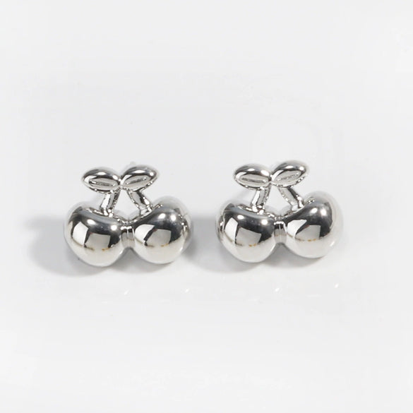 Wholesale Earrings Copper 18K Gold Plated Fruit Design For Girls