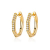 Wholesale Earrings Copper Light Luxury Style With Diamond Setting Geometric Butterfly Star Heart Shape Bow Design