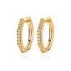 Wholesale Earrings Copper Light Luxury Style With Diamond Setting Geometric Butterfly Star Heart Shape Bow Design