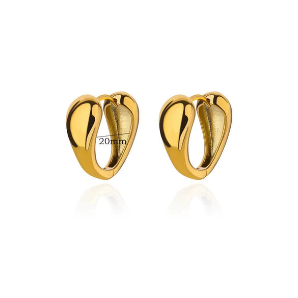 Wholesale Earrings Copper Light Luxury Style With Diamond Setting Geometric Butterfly Star Heart Shape Bow Design