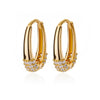 Wholesale Earrings Copper Light Luxury Style With Diamond Setting Geometric Butterfly Star Heart Shape Bow Design