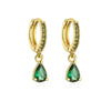 Wholesale Earrings Copper Plated 18K Gold Geometric Style