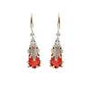 Wholesale Earrings Copper Real Gold Electroplated Animals Zodiac Style