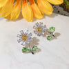 Wholesale Earrings Copper Small Flower Design