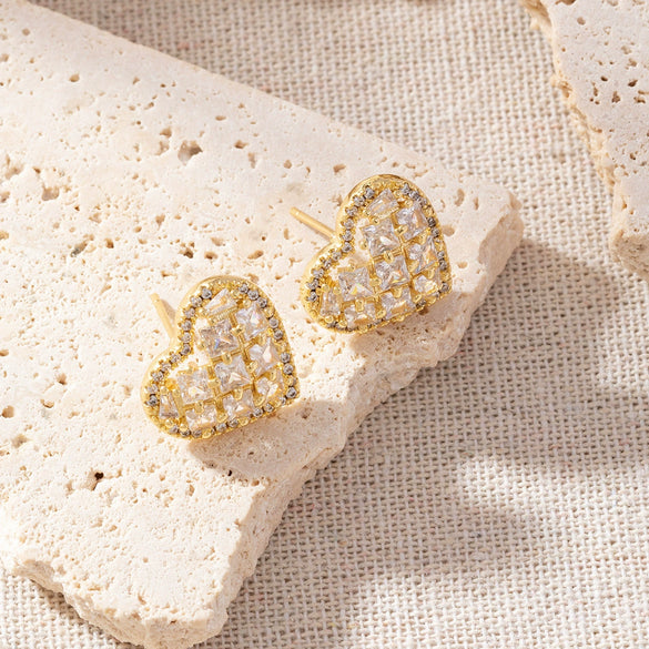 Wholesale Earrings Copper Starfish Animal Zodiac Electroplated Retro Style For Women