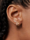 Wholesale Earrings Copper Zircon Geometric Style For Women