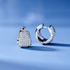 Wholesale Earrings Copper Zirconia Geometric U Shaped Light Luxury Style