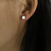 Wholesale Earrings Epoxy Dropshaped Cartoon Geometric Electroplating