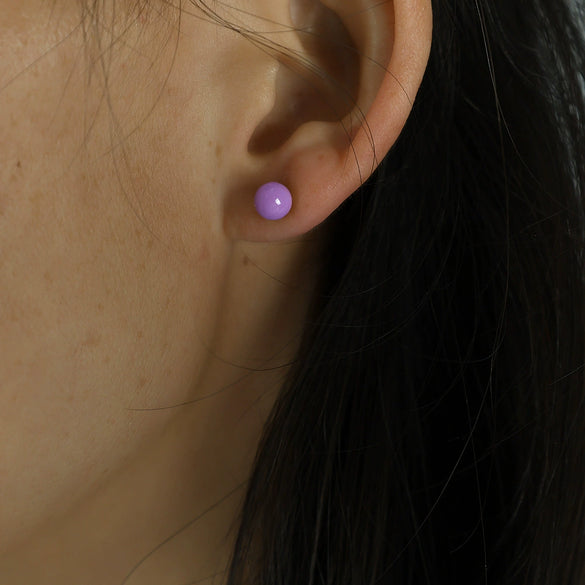 Wholesale Earrings Epoxy Dropshaped Cartoon Geometric Electroplating