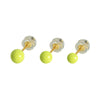 Wholesale Earrings Epoxy Dropshaped Cartoon Geometric Electroplating