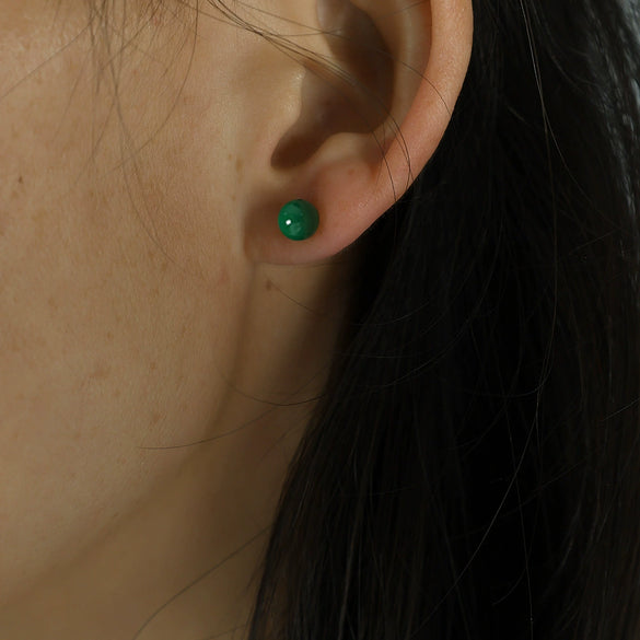 Wholesale Earrings Epoxy Dropshaped Cartoon Geometric Electroplating
