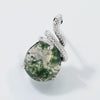 Wholesale Earrings Geometric Agate 925 Silver Elegance Diamond Style