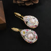 Wholesale Earrings Natural Pearl Baroque Tourmaline Colorful Retro Medieval Style Electroplating