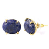 Wholesale Earrings Natural Stone Alloy Accessories Gold Plated Minimalist Style